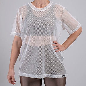Blusa de tela branca