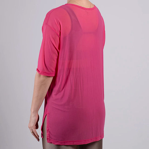 Blusão de tule pink classic