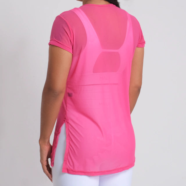 Blusa de tule pink classic